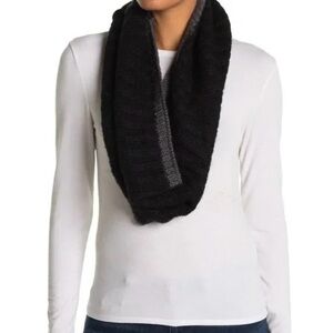 Free Press Soft Knit Color Tipped Infinity Scarf